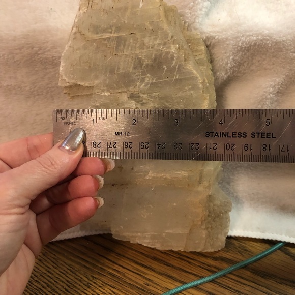 Raw vintage Selenite slab - Picture 9 of 10